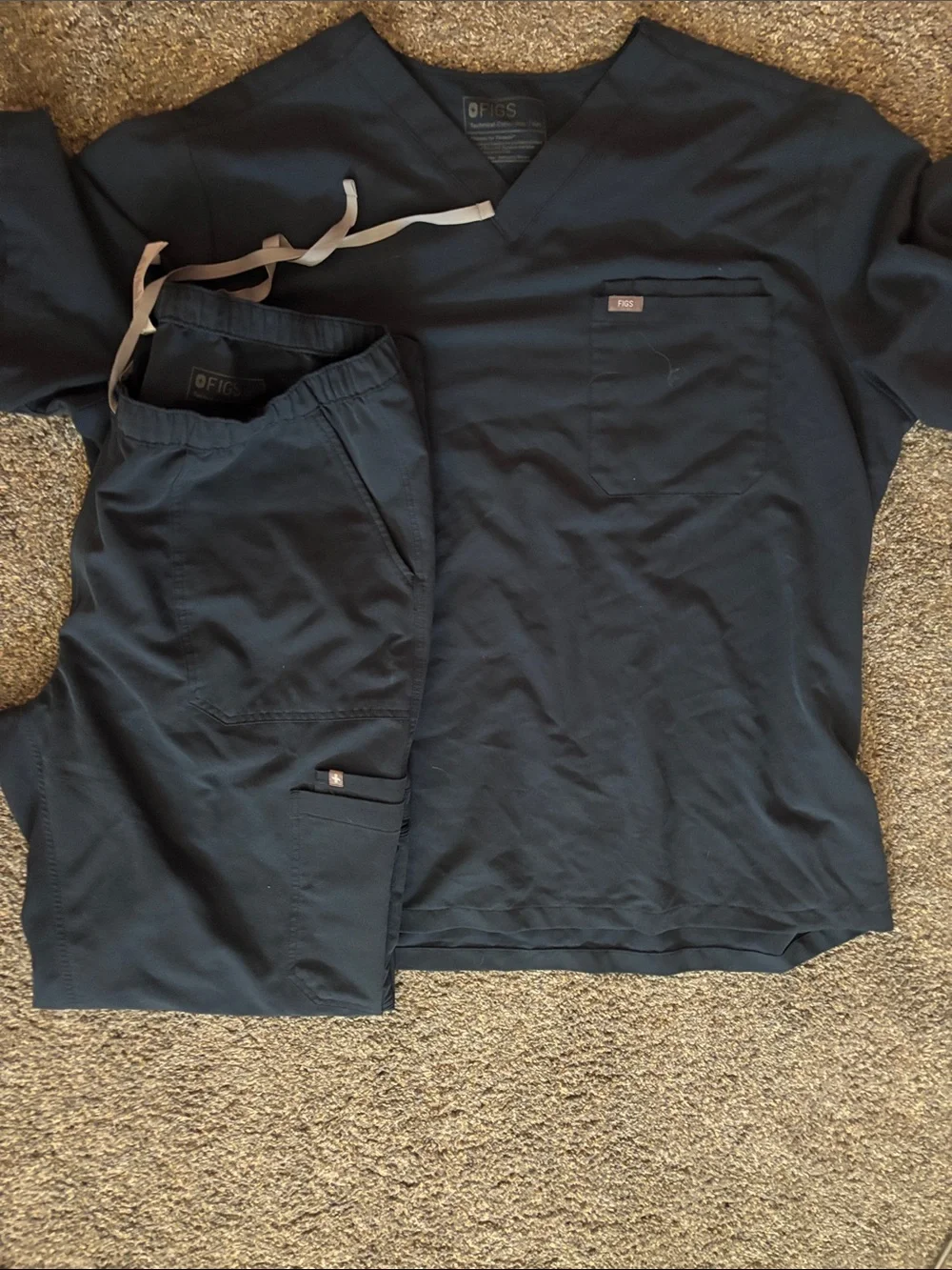 FIGS Men’s Navy Blue Sweatpants & Joggers Set